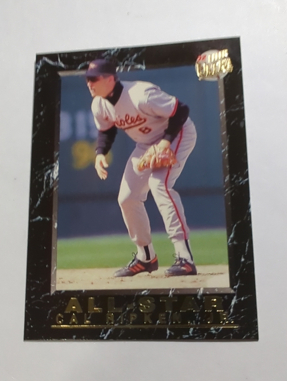 1992 Fleer # 3 of 20 - Cal Ripken Jr. Ultra All-Star